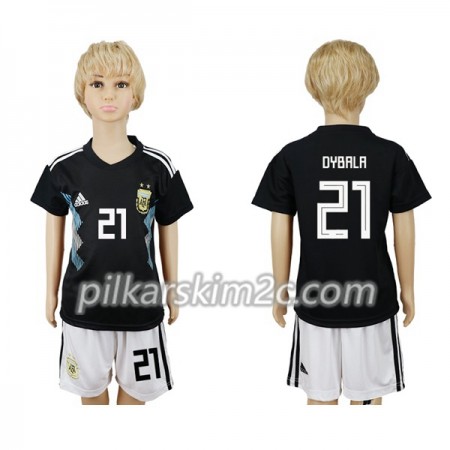 Koszulka Argentyna Dybala 21 Dziecięca Precz Mistrzostwa Świata 2018 - Koszulki Piłkarskie